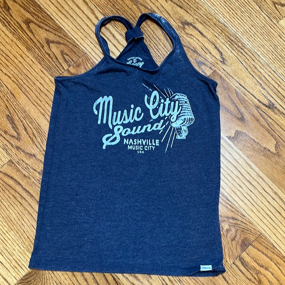 Legacy woman’s music city Nashville tank small